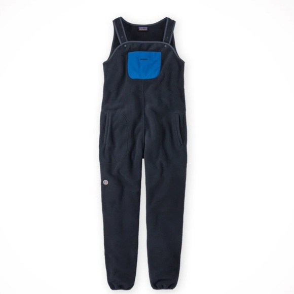 Patagonia Pants - Patagonia Synchilla Fleece Overall One Piece Blue Onesie